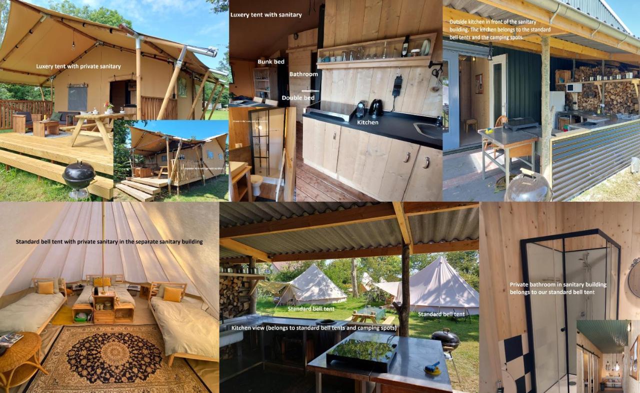 Готель Glamping Essenhof Ахтекерке Екстер'єр фото